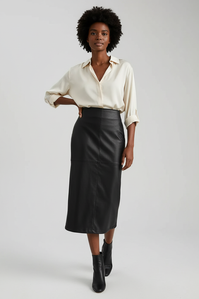 Jupe Cuir Synthétique