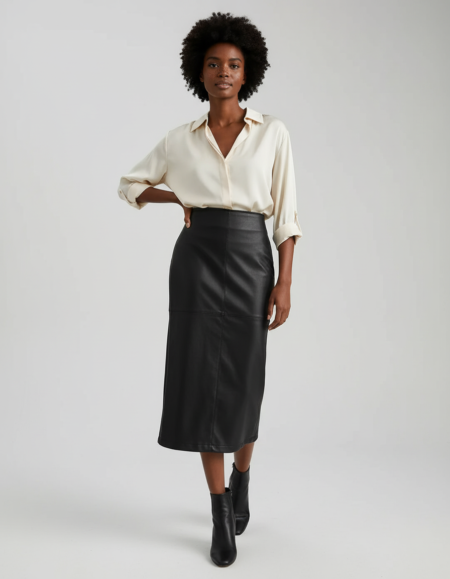 Jupe Cuir Synthétique