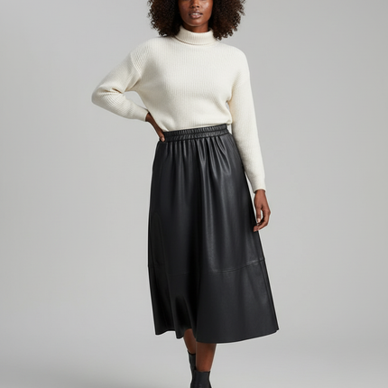 Collection image for: Jupe Cuir Noir