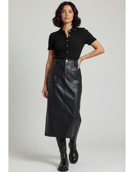 Jupe Cuir Tendance