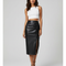 Jupe Cuir Noir