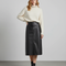 Jupe Midi Cuir