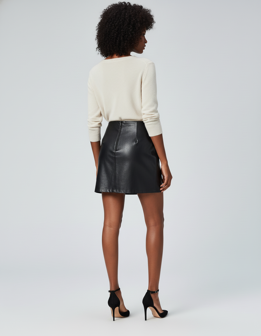 Jupe Cuir Style