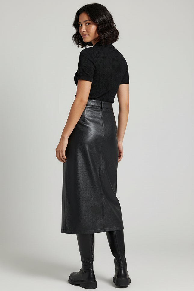 Jupe Cuir Tendance
