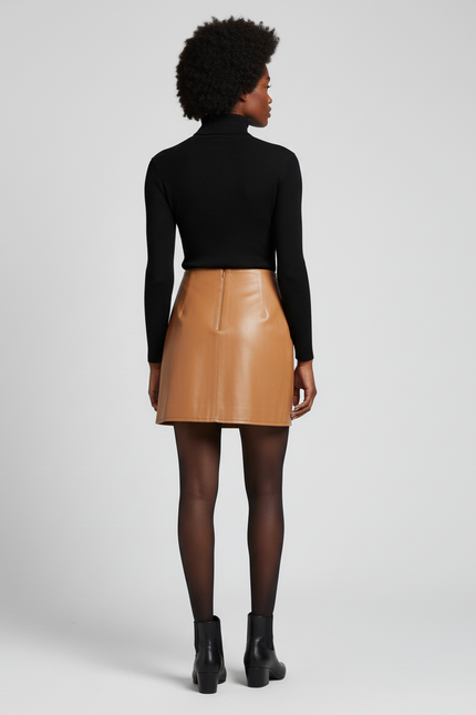 Jupe Mini Cuir