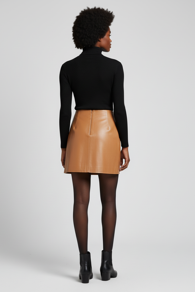 Jupe Mini Cuir