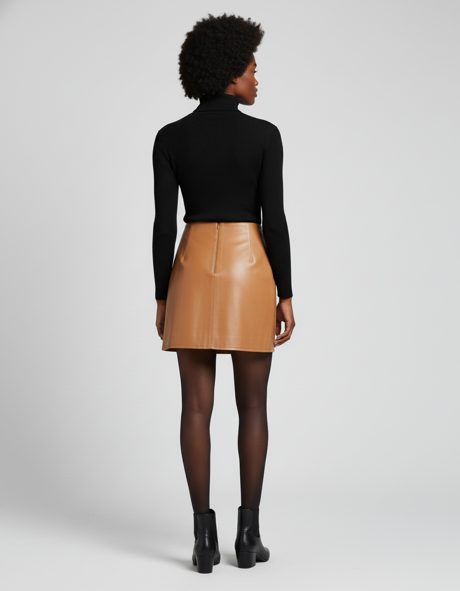 Jupe Mini Cuir