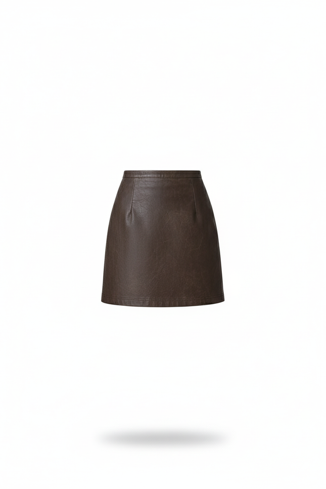 Jupe En Cuir Hiver