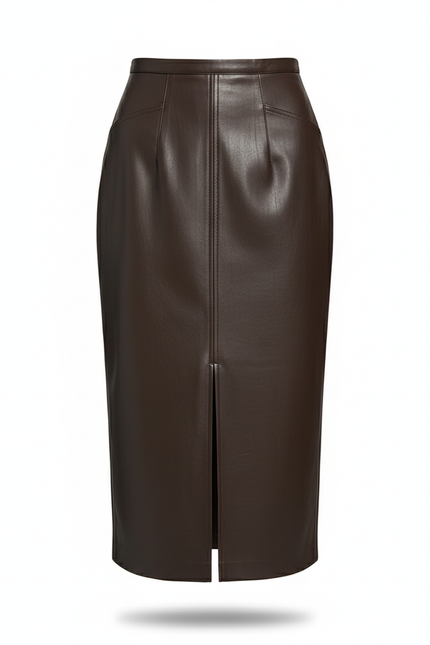 Jupe En Cuir Serré