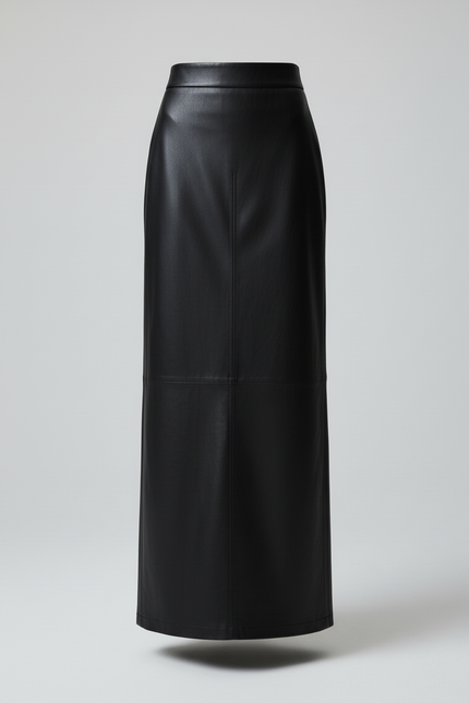Jupe Crayon Longue Cuir