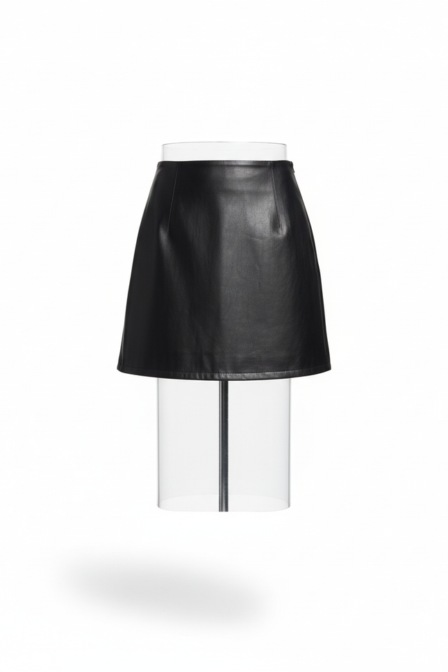 Jupe Cuir Veritable