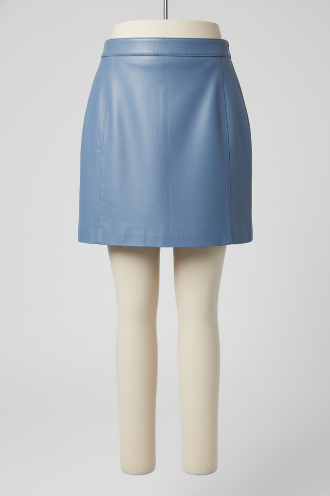 Jupe En Cuir D'Agneau